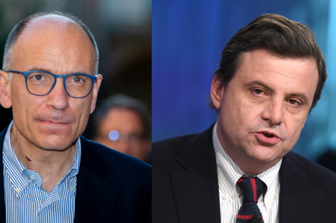 Enrico Letta e Carlo Calenda&nbsp;