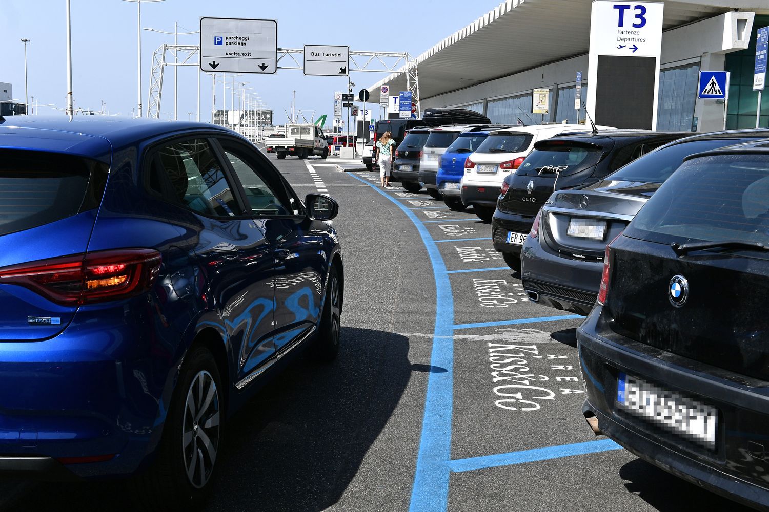 Il termina 3 dell'aeroporto di Fiumicino