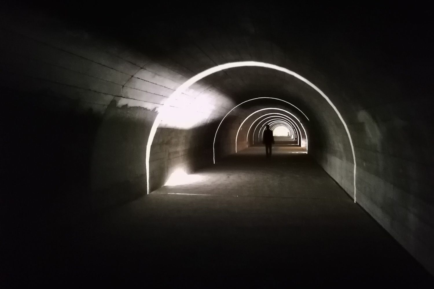 Il rifugio sotto al Monte Soratte