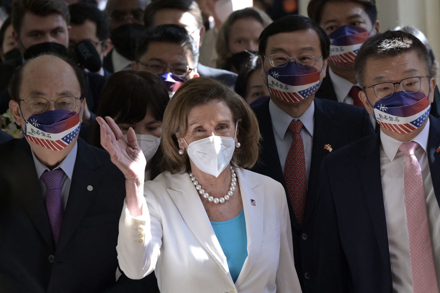 Nancy Pelosi a Taiwan&nbsp;