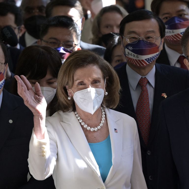 Nancy Pelosi a Taiwan&nbsp;