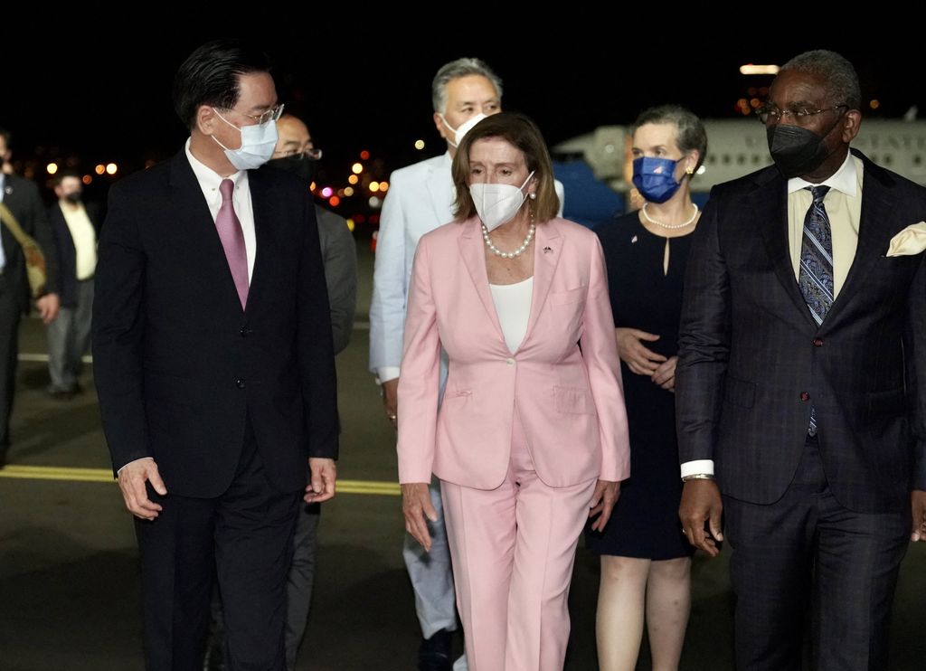 Nancy Pelosi a Taiwan&nbsp;