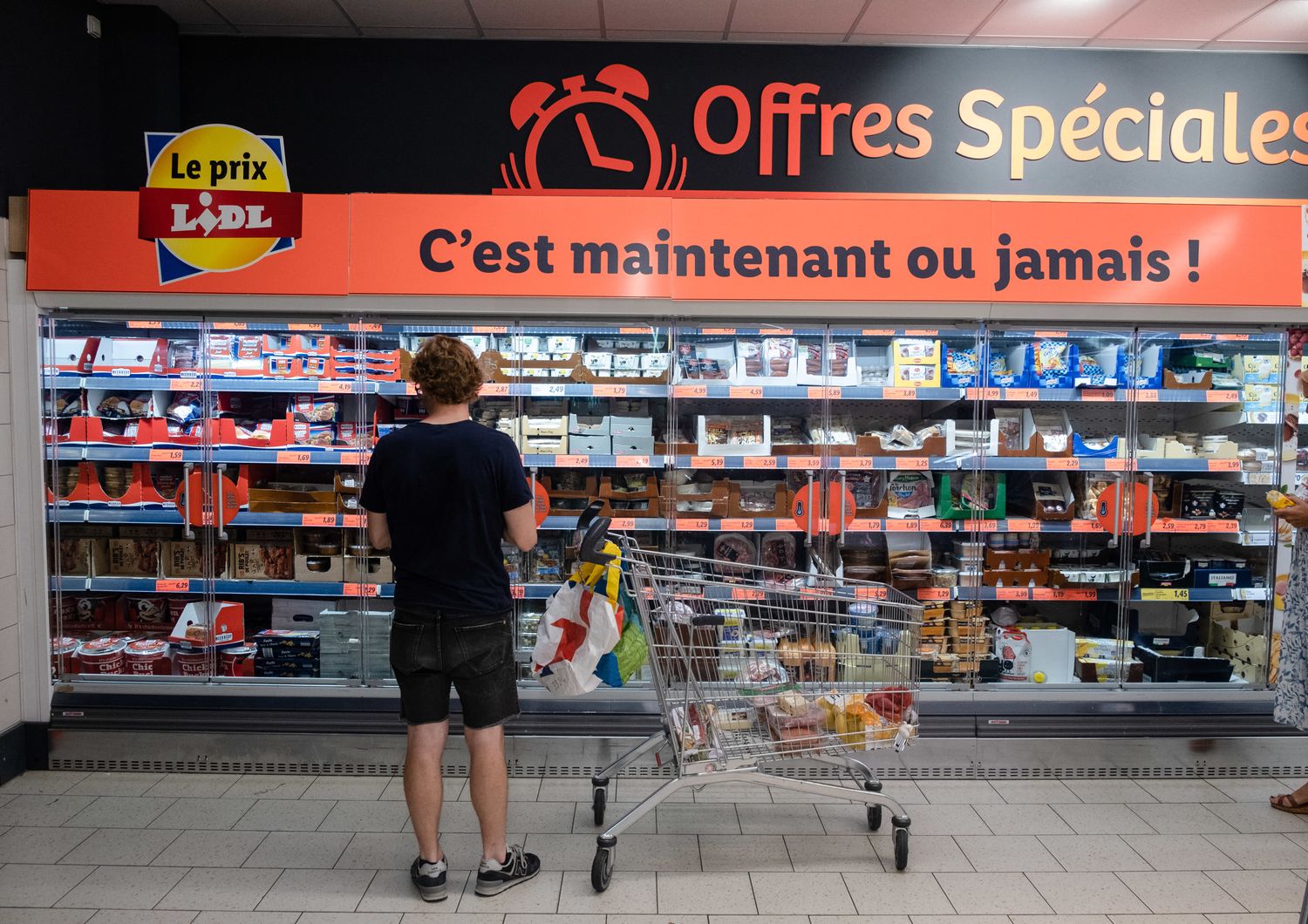 Supermercato in Francia&nbsp;