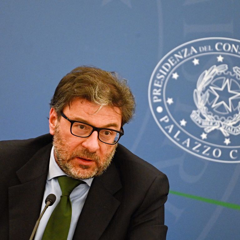 Giancarlo Giorgetti&nbsp;
