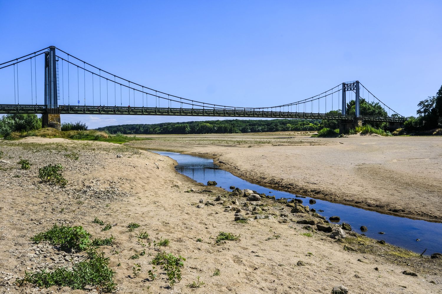 Siccit&agrave; nella Loira in Francia&nbsp;