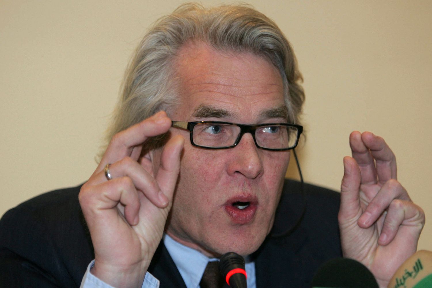 Tor Wennesland, coordinatore speciale delle Nazioni Unite per il processo di pace in Medio Oriente