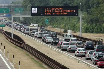 Traffico in autostrada
