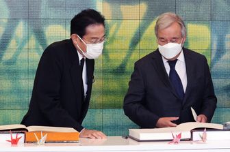 Guterres, segretario generale Onu, a Hiroshima