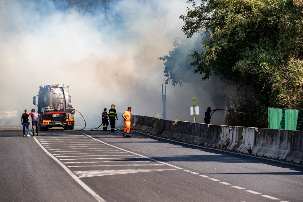 Incendi, Roma&nbsp;