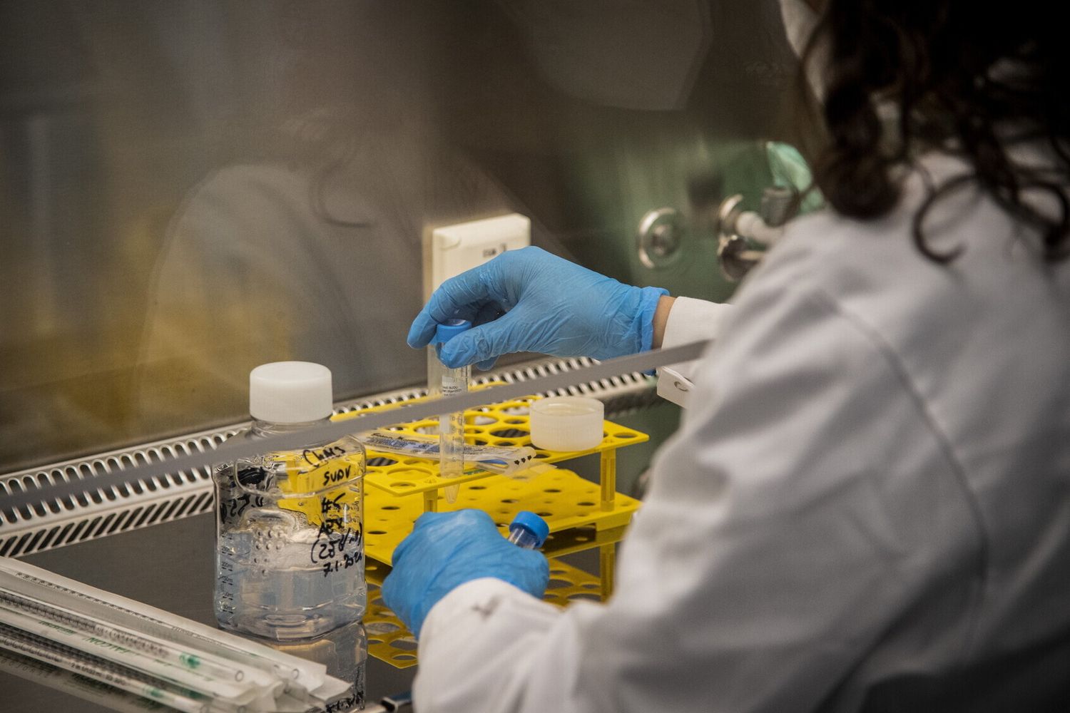 Covid, laboratori test