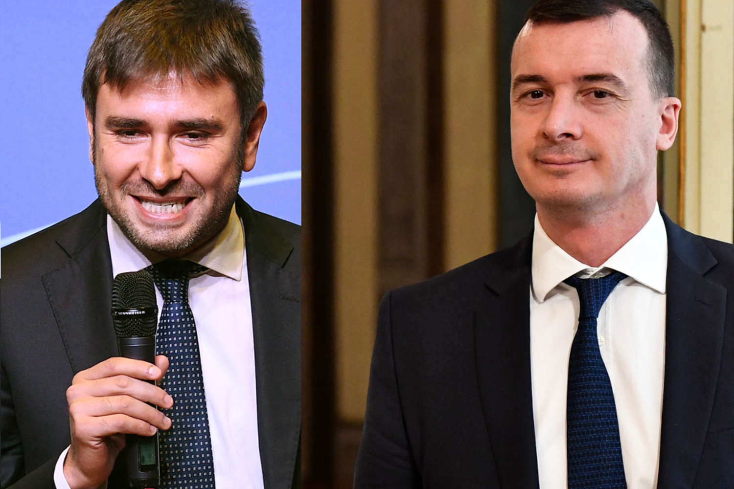 Alessandro Di Battista e Rocco Casalino&nbsp;