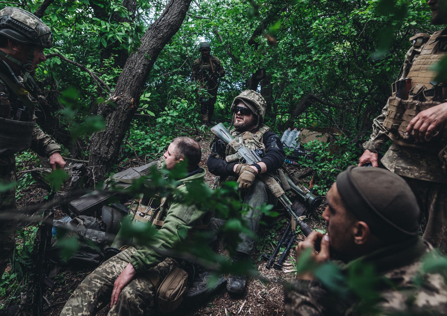 Miliziani ucraini nel Donbass&nbsp;
