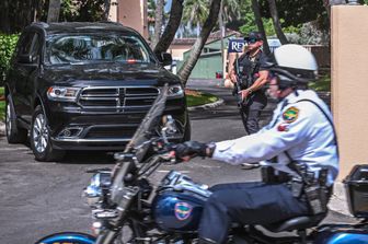 Gli agenti dell'Fbi nella residenza di donald Trump in Florida&nbsp;