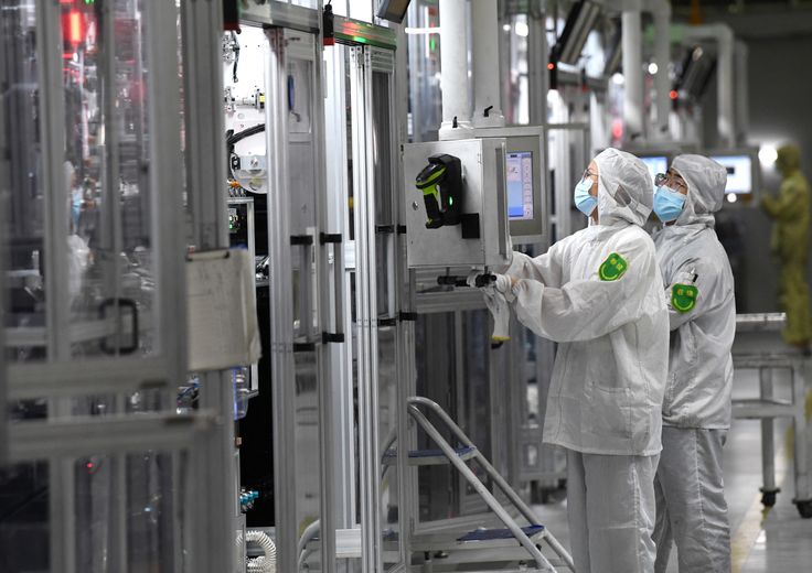 Produzione industriale in Cina