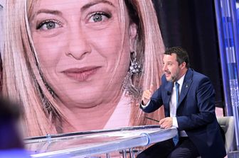 Giorgia Meloni e Matteo Salvini
