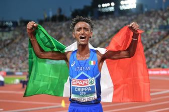 Yeman Crippa, oro nei 10.000 ai campionati europei di Atletica leggera a Monaco di Baviera