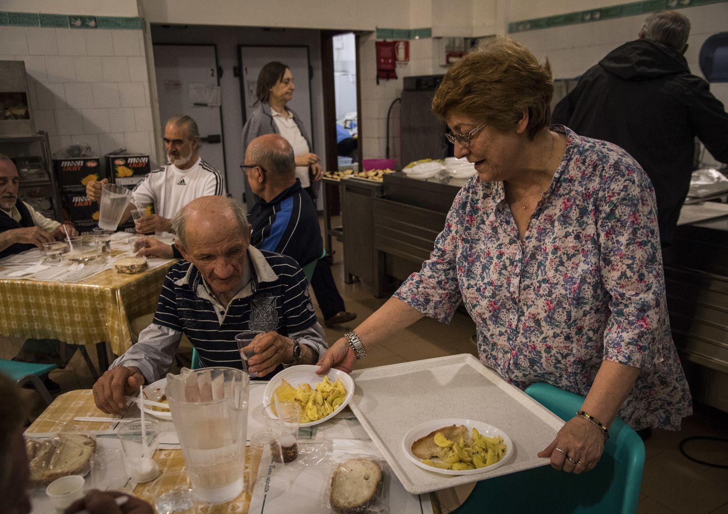 La mensa dei poveri a Sant'Egidio