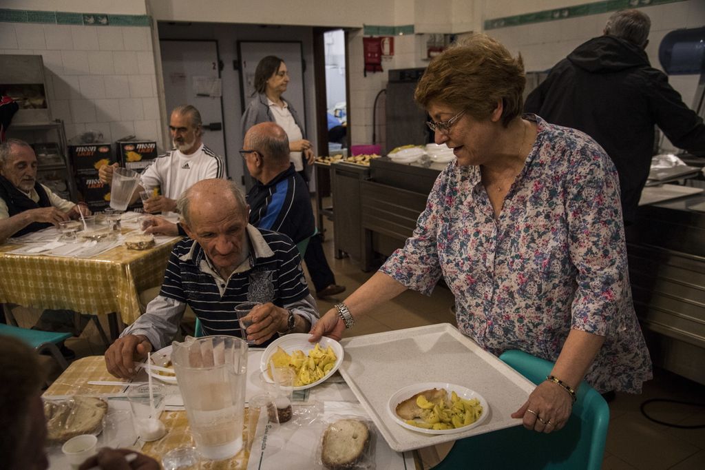 La mensa dei poveri a Sant'Egidio