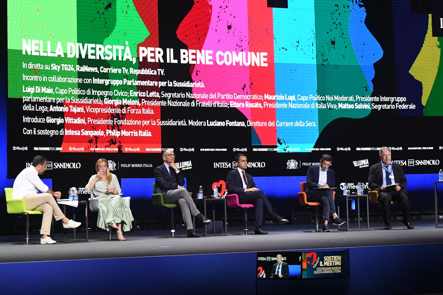 I leader al Meeting di Rimini