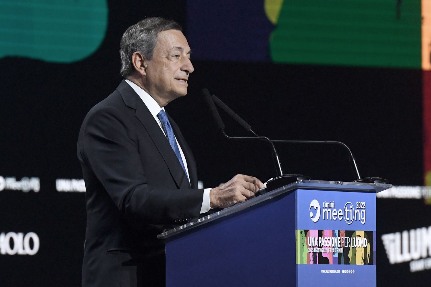 Mario Draghi al Meeting di Rimini