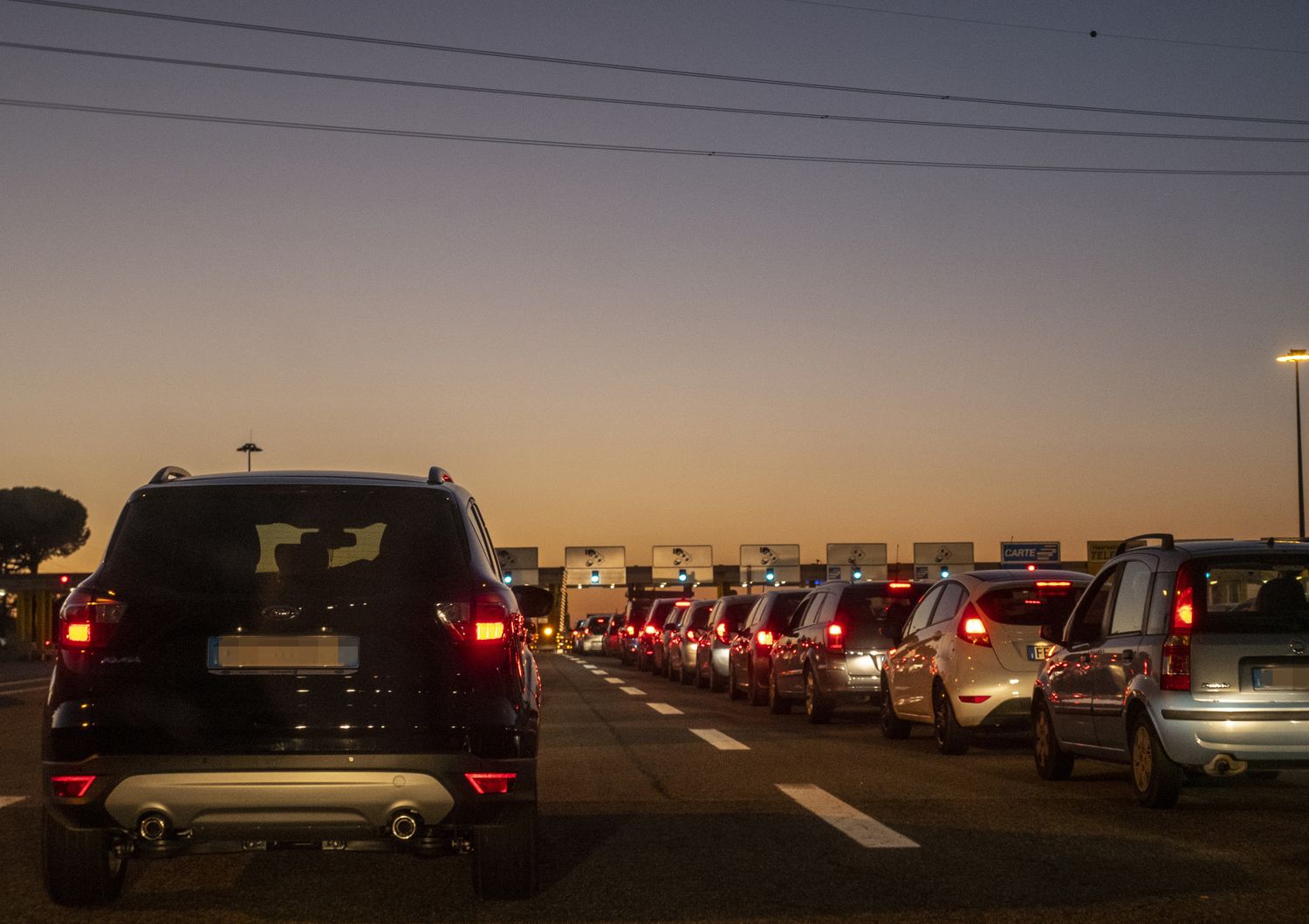 Traffico sulle autostrade