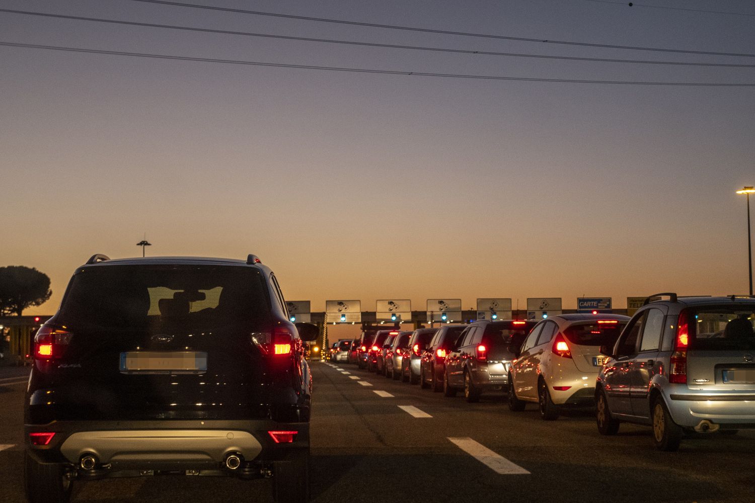 Traffico sulle autostrade