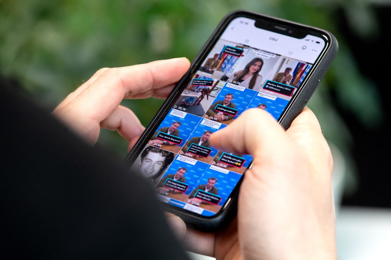 Campagna elettorale su TikTok