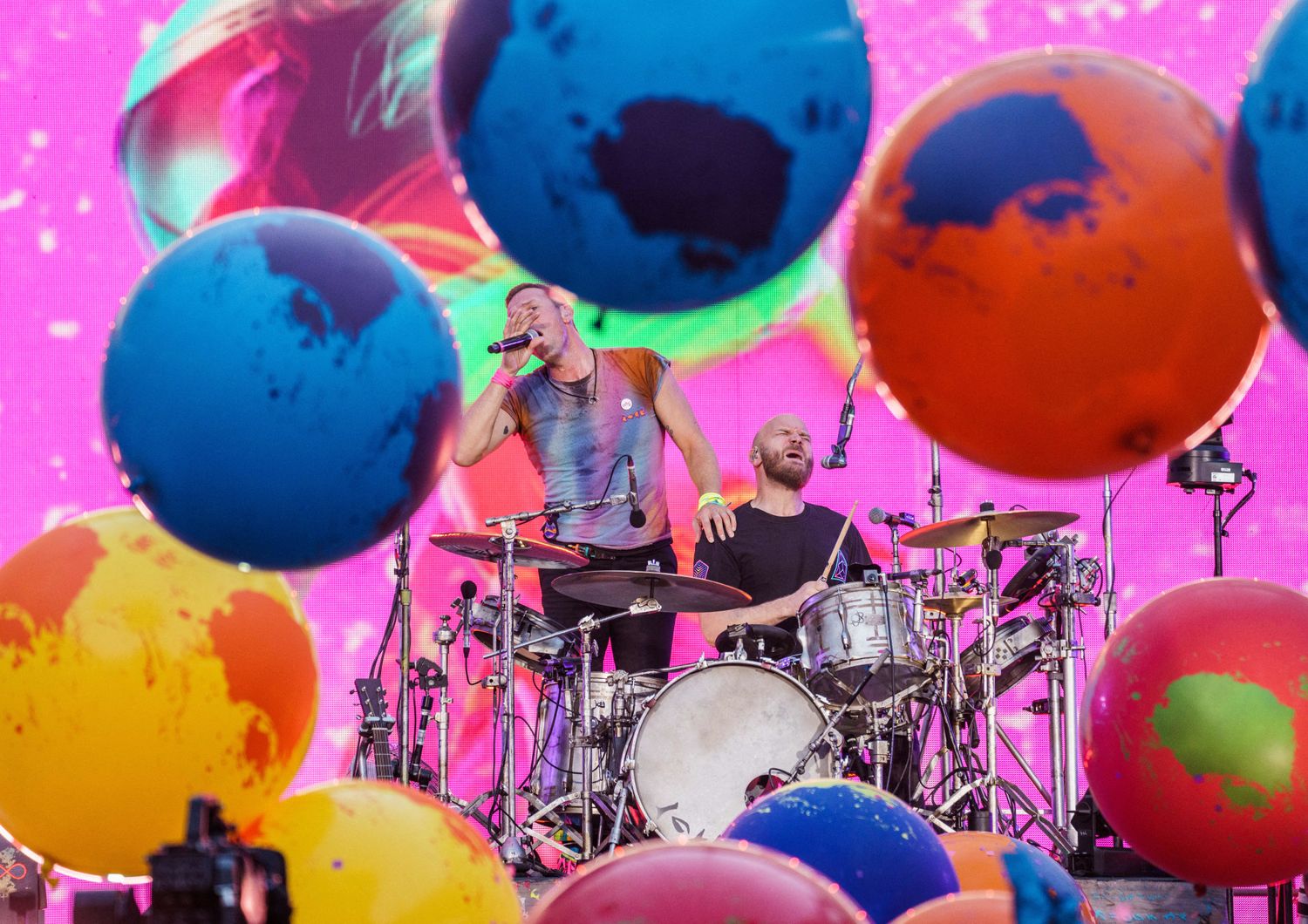 Un concerto dei Coldplay