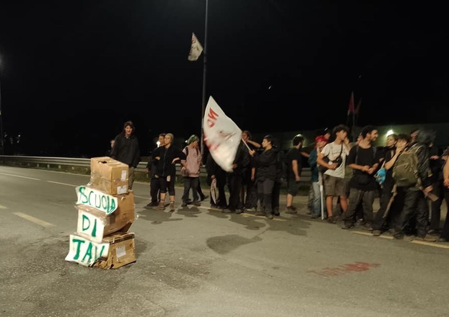Manifestazione No Tav in Val di Susa