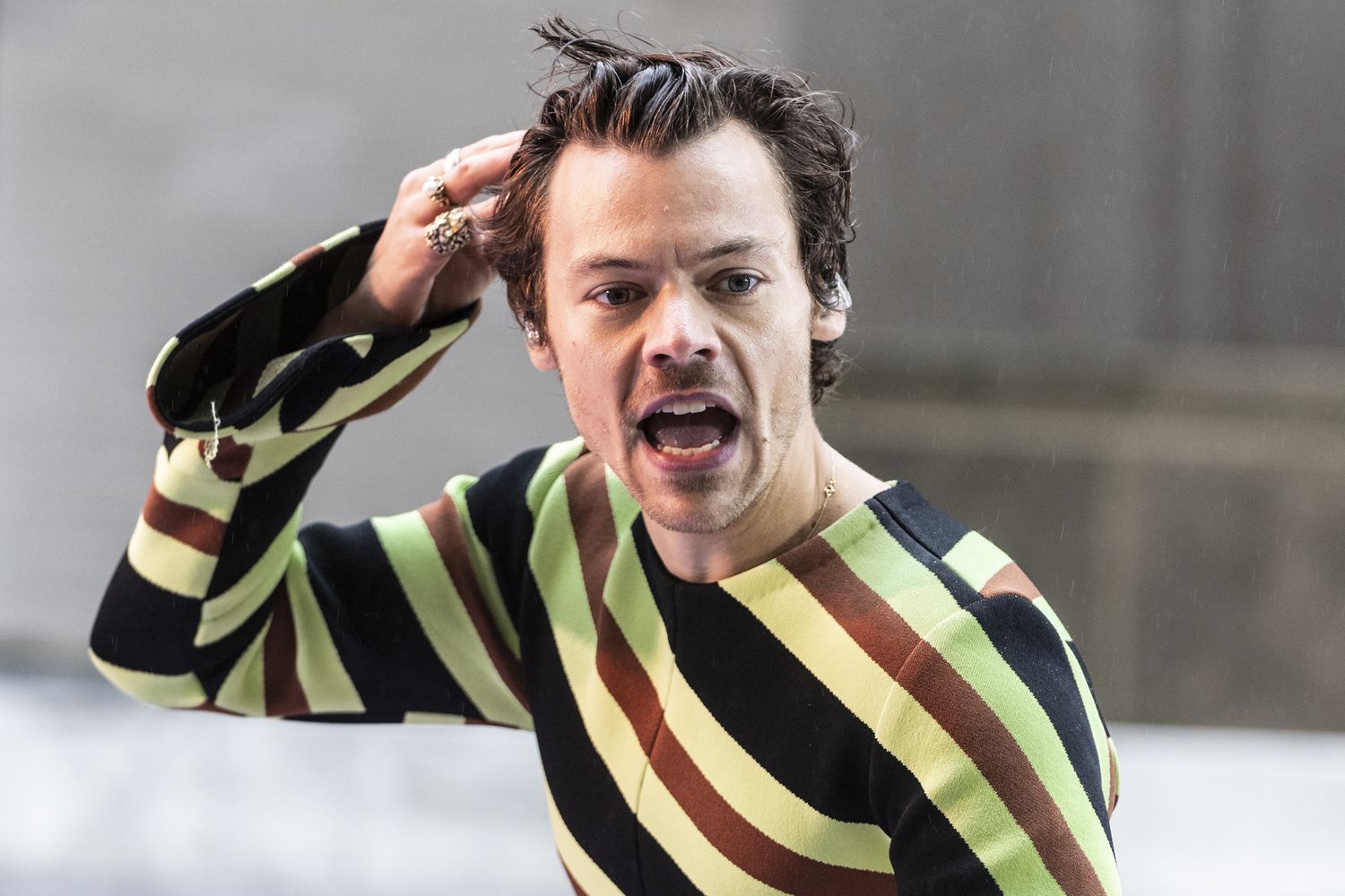 Harry Styles in concerto al Rockefeller Center&nbsp;