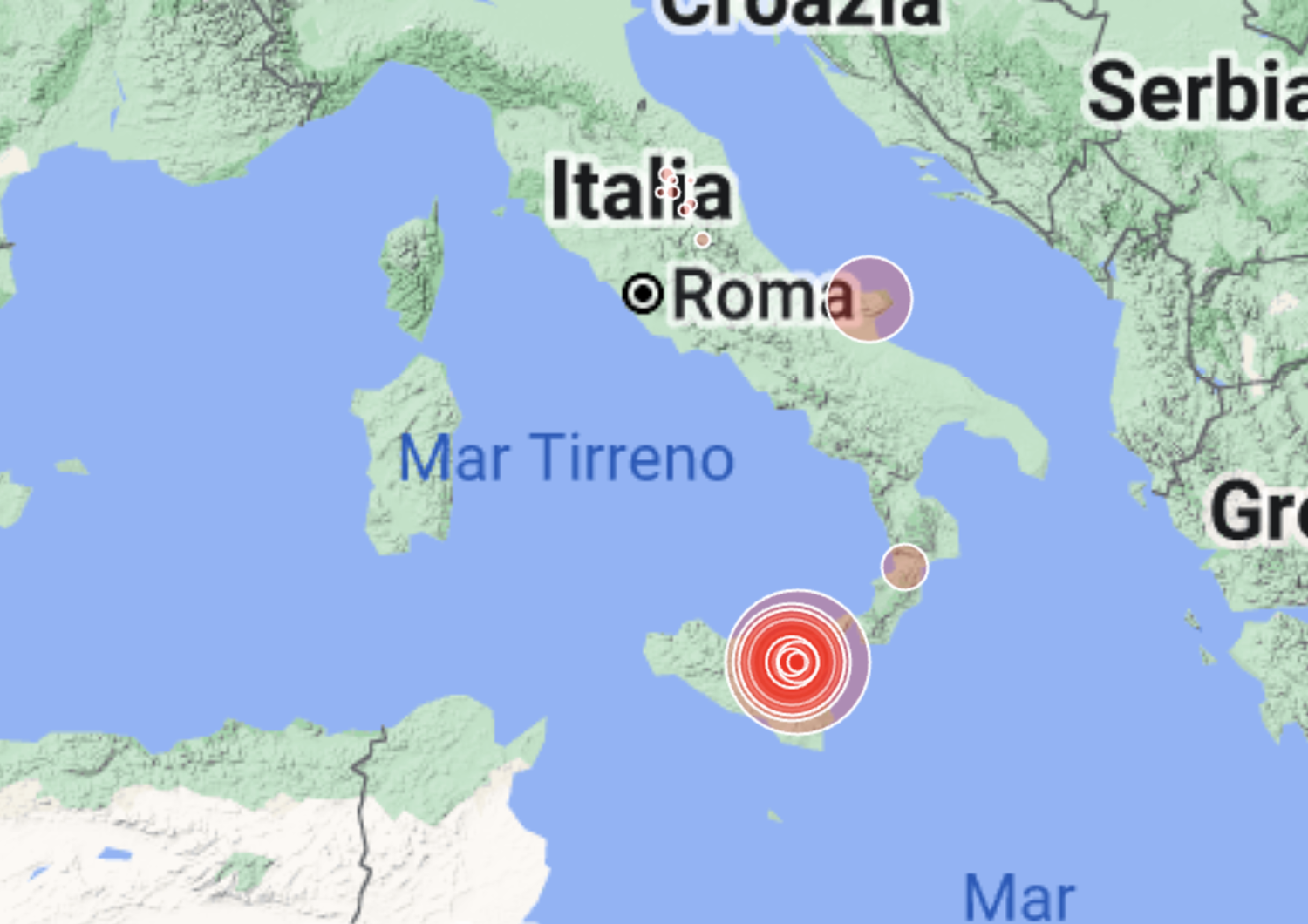 terremoto sicilia enna catania
