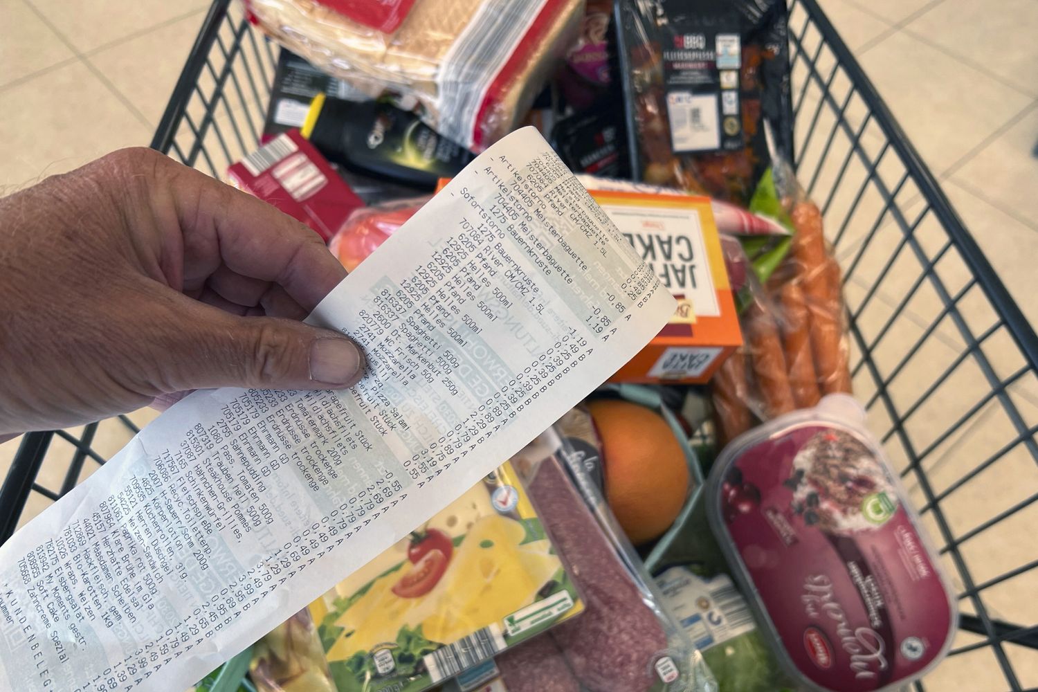 Carrello della spesa