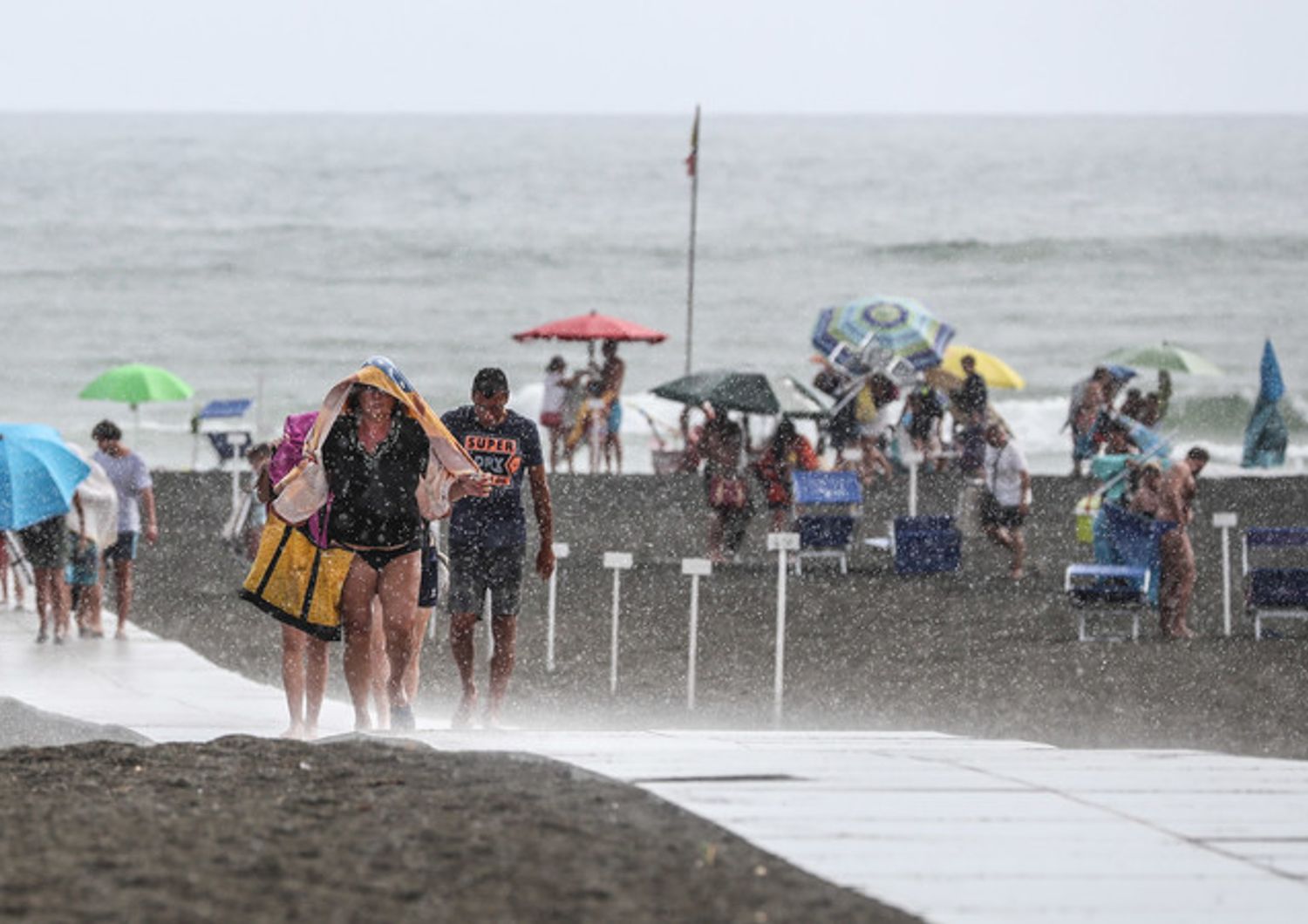 Italia week end pioggia Nord sole Sud