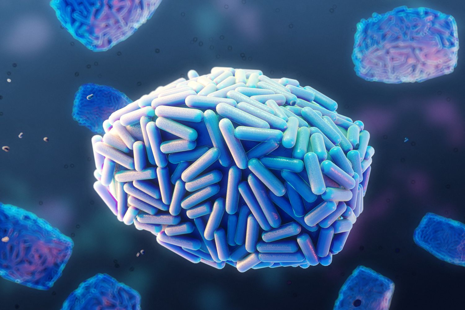 Il virus del vaiolo delle scimmie, illustrazione