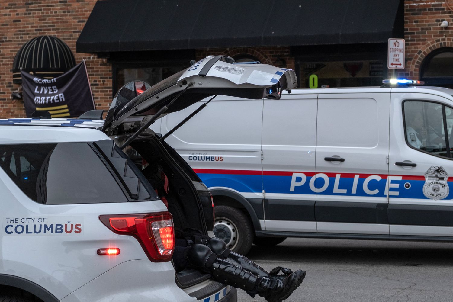 Polizia Columbus in Ohio&nbsp;