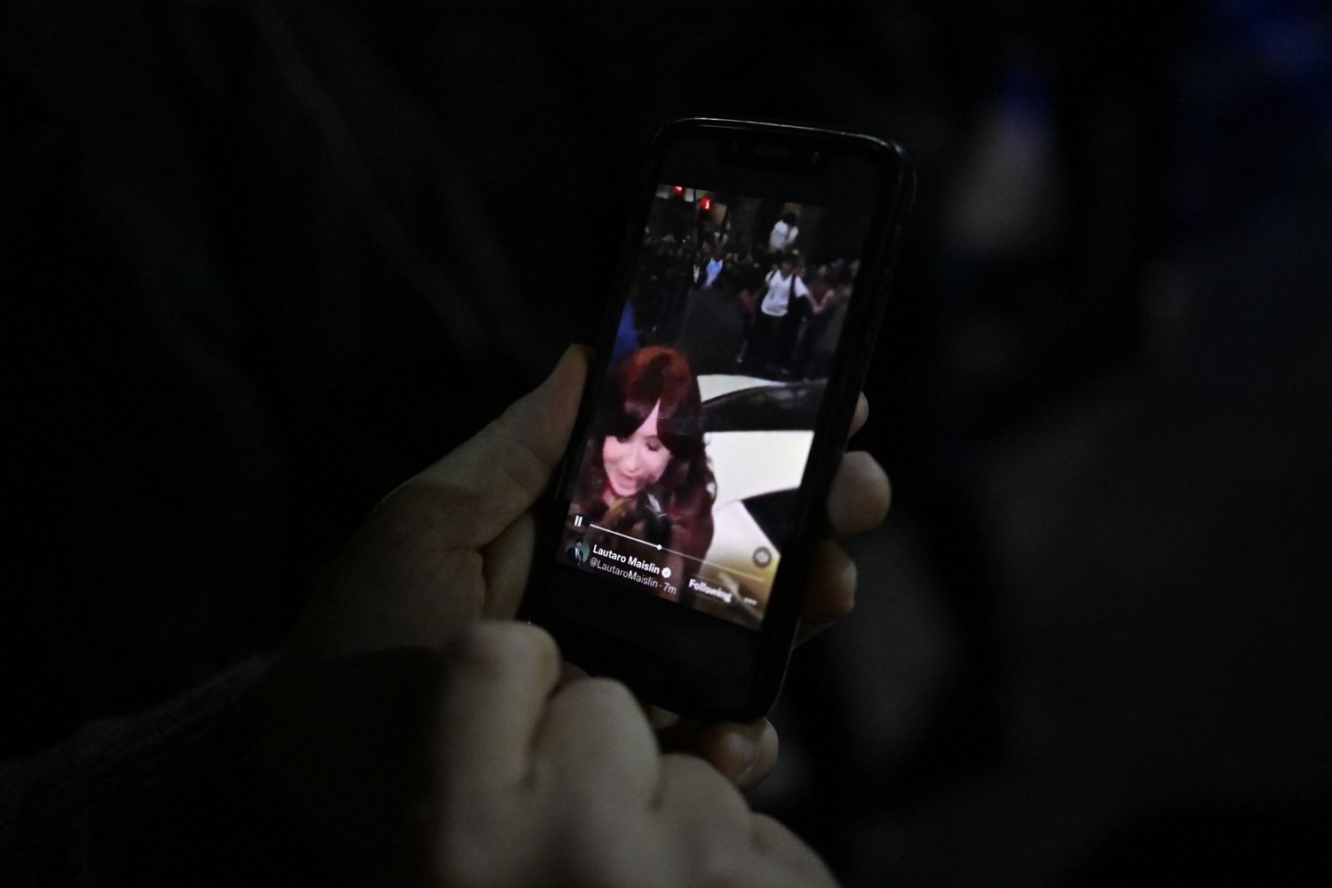 Pistola puntata contro Kirchner