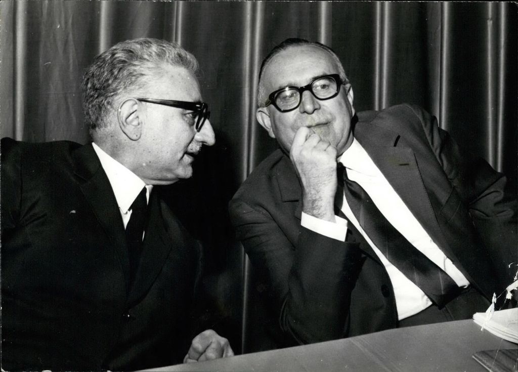 Giovanni Leone e Mariano Rumor