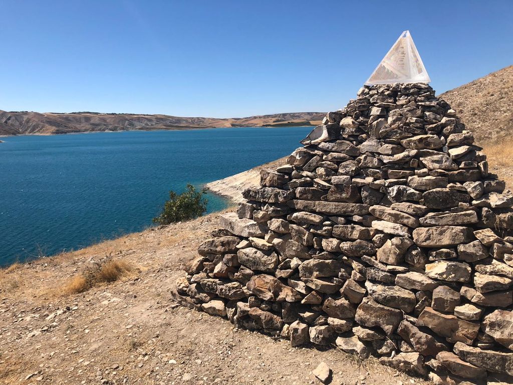 Opere della Biennale di Nemrut in Turchia&nbsp;