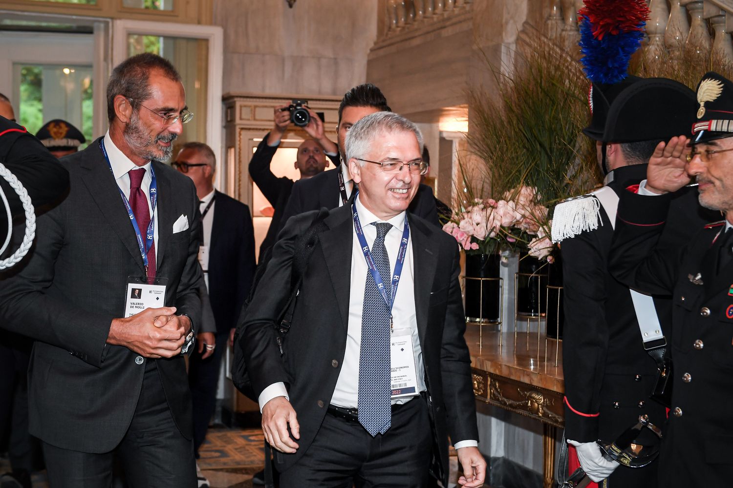 Il ministro Daniele Franco a Cernobbio&nbsp;