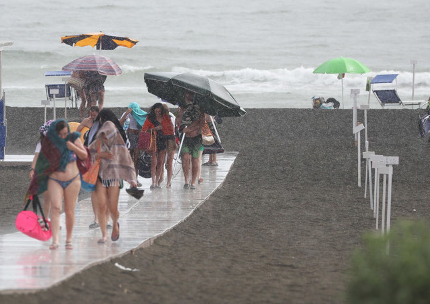 meteo temporali centro sud picchi caldo