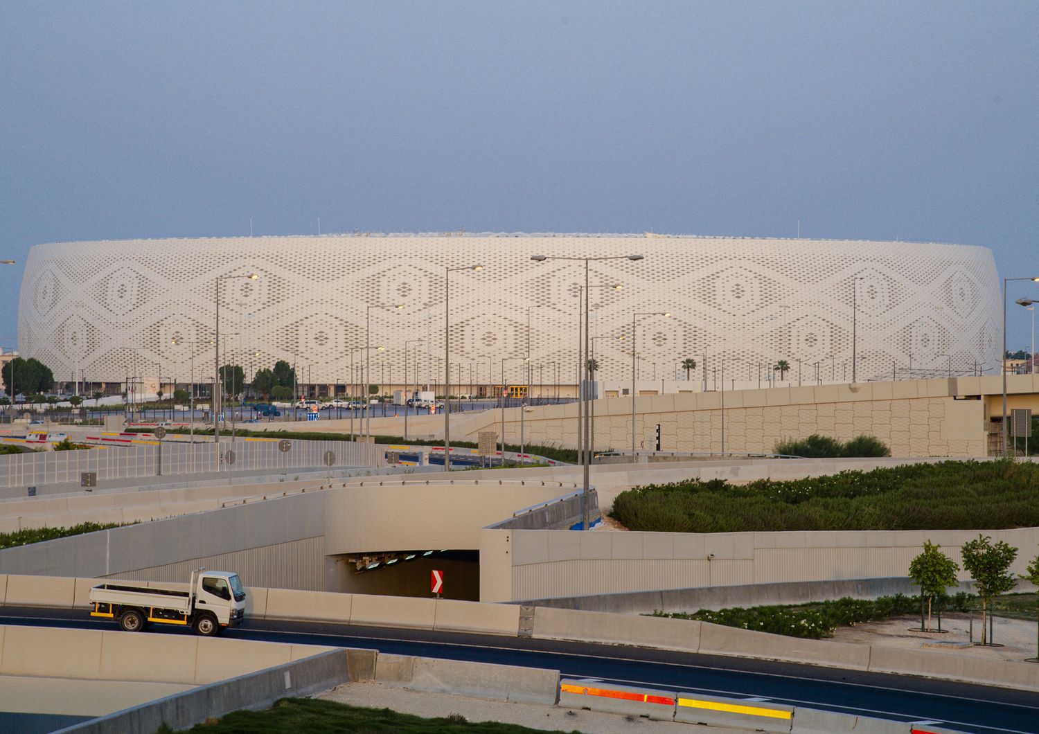 Doha, Gli stadi che ospiteranno i FIFA World Cup Qatar 2022. Nella foto Al Thumama Stadium&nbsp;