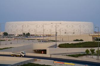 Doha, Gli stadi che ospiteranno i FIFA World Cup Qatar 2022. Nella foto Al Thumama Stadium&nbsp;