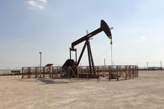 Un pozzo di petrolio in Bahrein