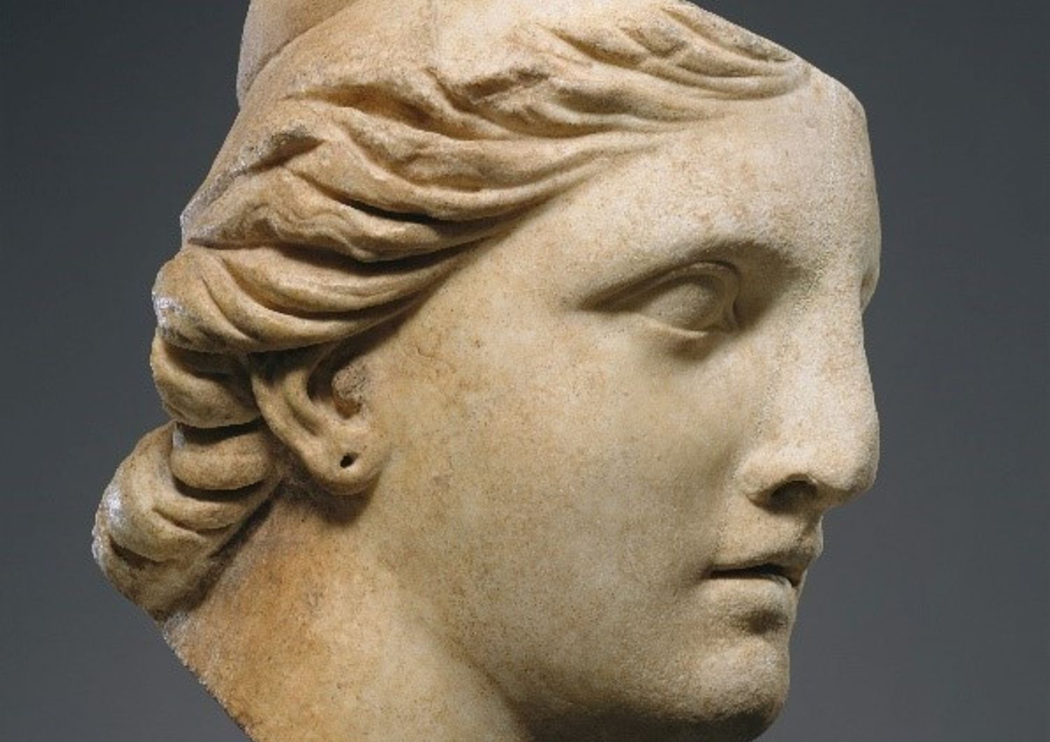 Testa marmorea di Atena, 200 a.C. circa&nbsp;