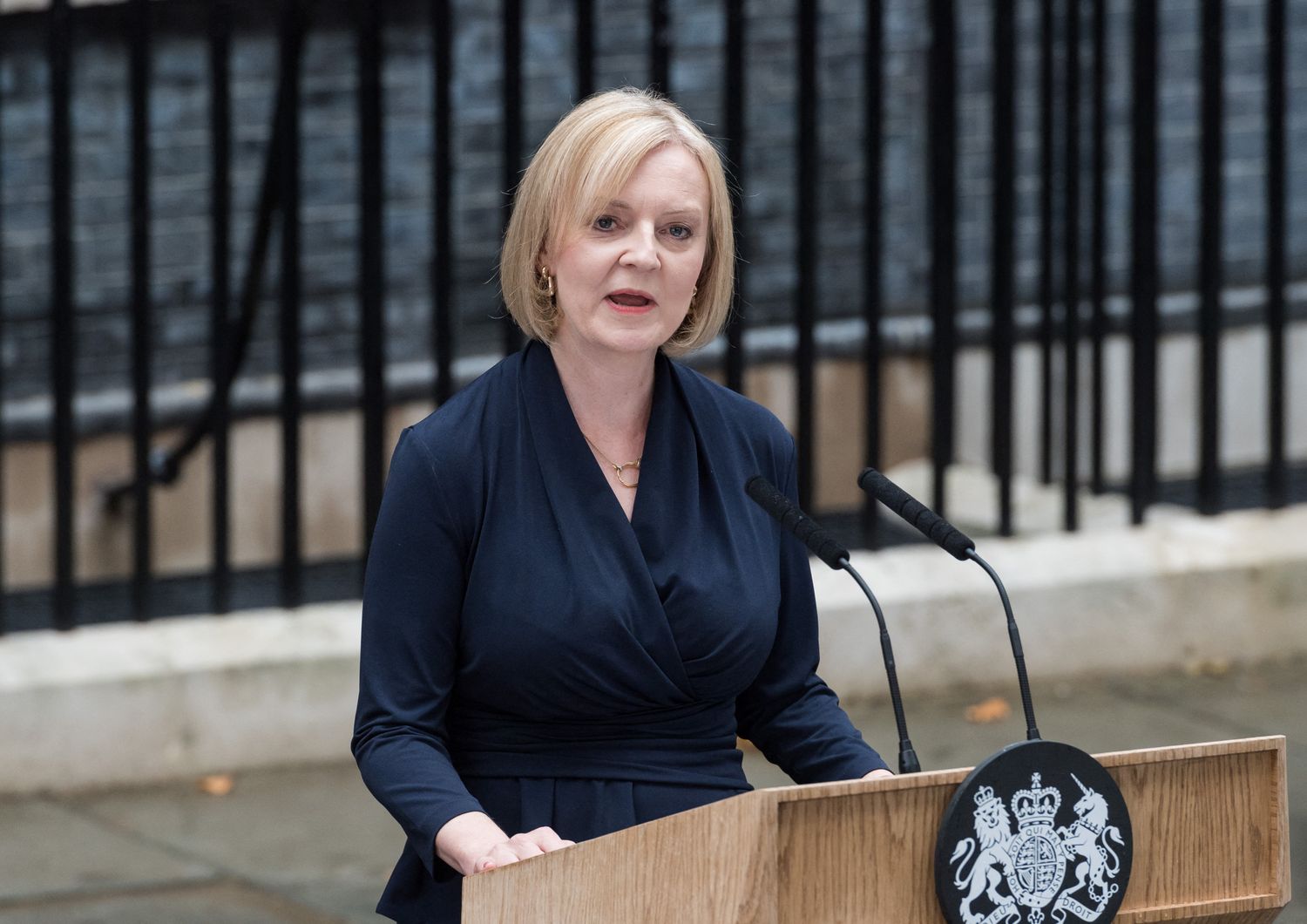 La premier Liz Truss&nbsp;