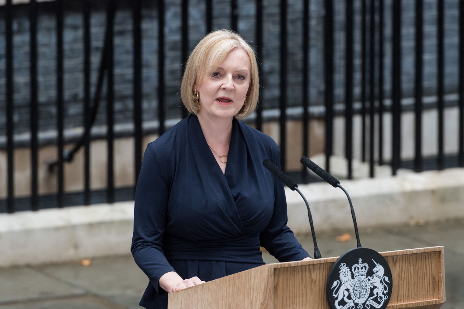 La premier Liz Truss&nbsp;
