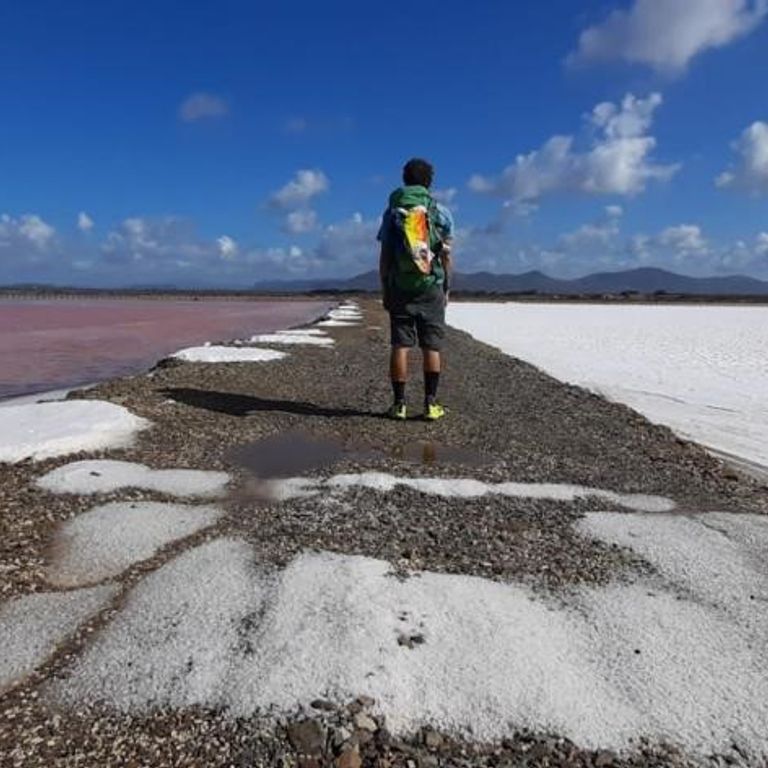 Lo 'smart walker' Davide Fiz