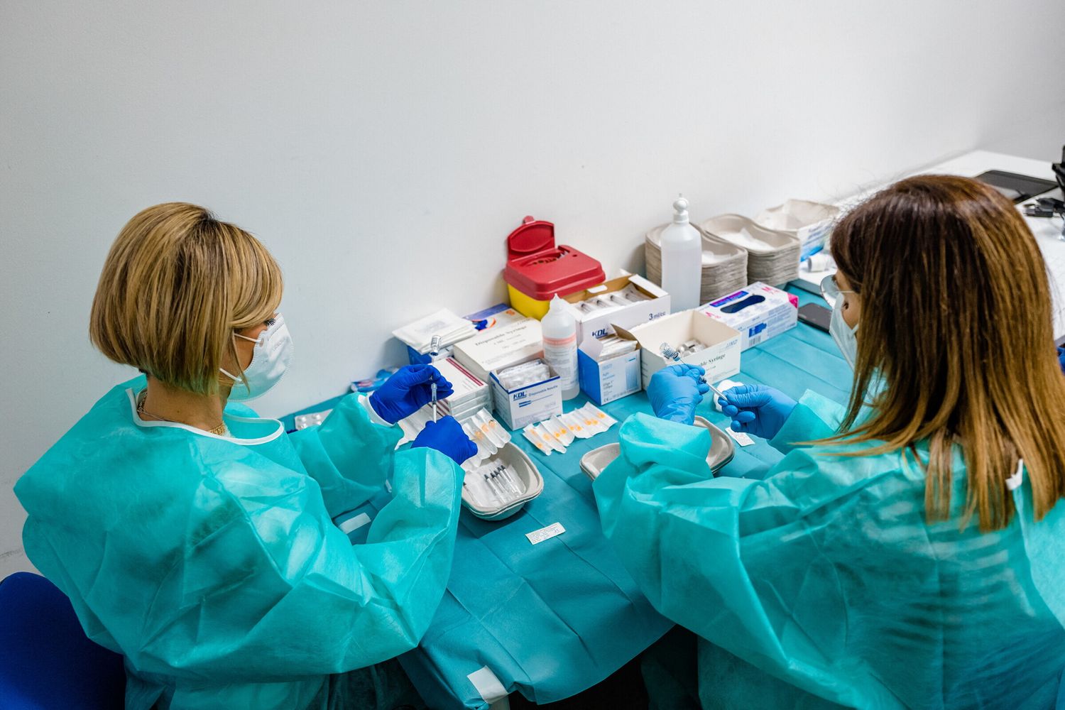 Covid, analisi di laboratorio