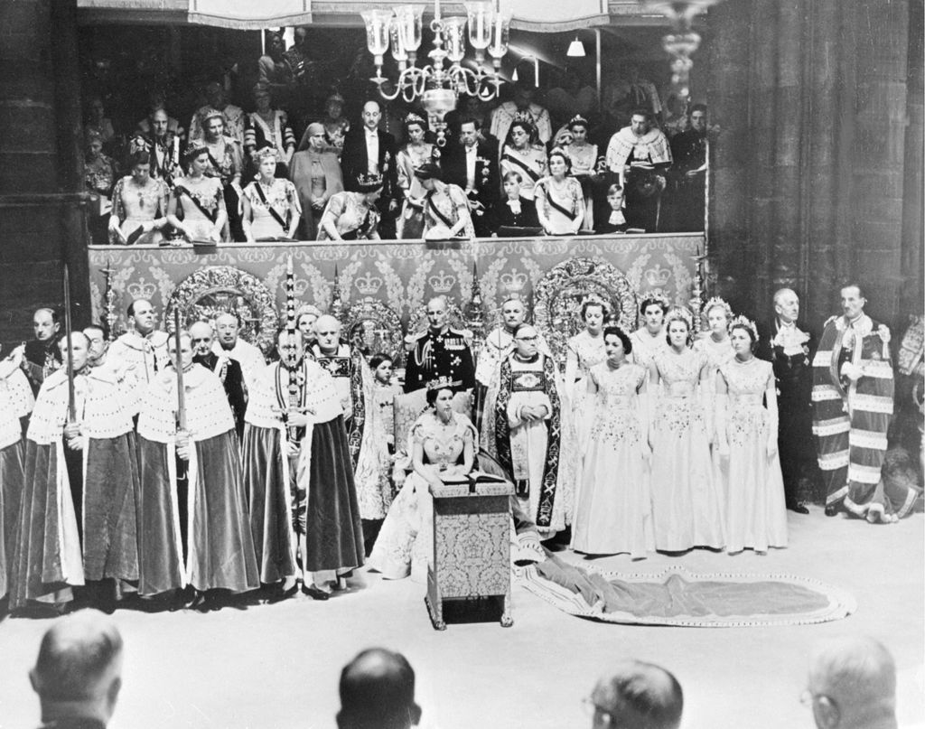 2 giugno 1953 - Incoronazione della regina a Westminster&nbsp;