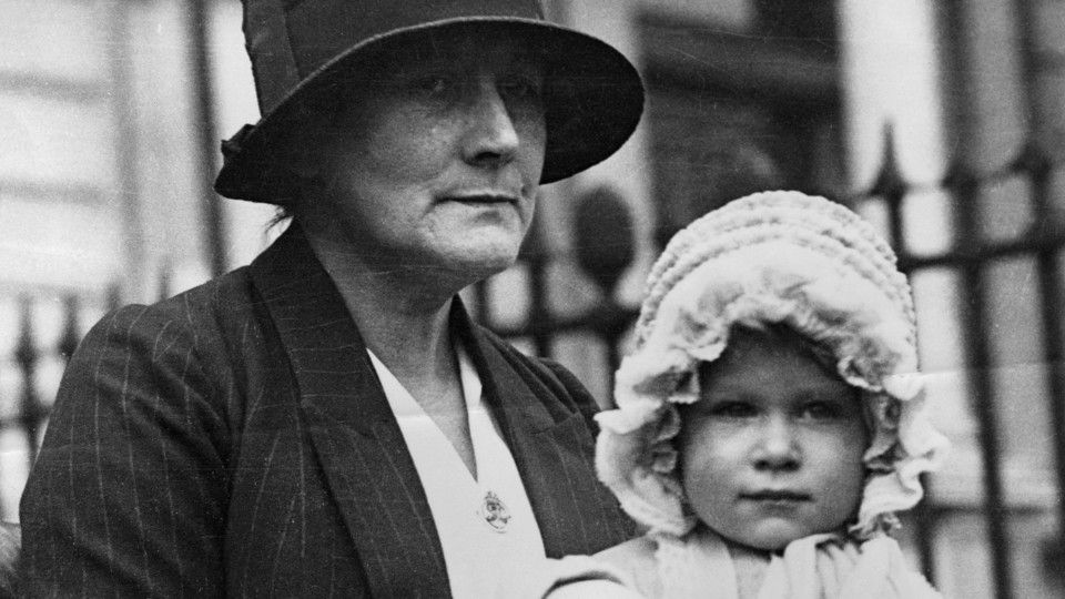 Maggio 1928. L'arrivo a Londra dell'allora principessa Elisabetta&nbsp;